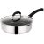10" Stainless Steel Aluminum Nonstick Frying Pan With Lid - Stainless Steel
