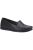 Womens/Ladies Tiggy Leather Loafers - Black