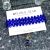Signature Double CRISSxCROSS™ Bracelet In Deep Blue Bellflowers - Luxe Edition