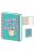 Friends How You Doin? A5 Wirebound Notebook (Green/Red/White) (One Size) - Green/Red/White