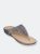 Jamm Pewter Flat Sandals - Pewter