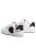 Geox Baby New Flick Leather Sneakers (White/Black)