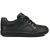 Geox J Arzach B. D Leather Lace Up Trainer (Black)