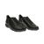 Mens Nebula Leather Sneakers - Black