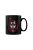 Grindstore Luminous Calaveras Mug (Black/Red/White) (One Size)