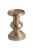 Antique Brass Effect Squat Candle Holder (Antique Brass) (One Size) - Antique Brass