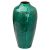 Hill Interiors Aztec Collection Embossed Vase (Green/Brass) (One Size) - Green/Brass
