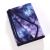 Tie Dye Yoga Mat Towel with Slip-Resistant Grip Dots - Blue / Purple
