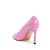 The Marcella Pump Sandal - Hot Pink