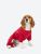Dogs Solid Color Red Pajamas - Red
