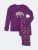 Fleece Animals Pajamas - elephant-purple