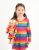 Matching Girl & Doll Nightgowns - Rainbow-Stripes