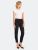 Wedgie High Rise Cropped Straight Fit Jeans