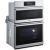 30" Stainless Combo Wall Oven with 6.4 Cu. Ft. Total Capacity