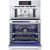 30" Stainless Combo Wall Oven with 6.4 Cu. Ft. Total Capacity
