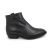Laquita cowboy boot in leather - Split black