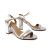 Niya synthetic heeled sandal - Silver