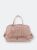 Riley Vegan Leather Weekender Bag with Interchangeable Stripe Web Strap