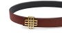 Reversible Signature Belt 32 mm - Brown & Black | Golden Buckle - Brown And Black
