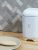Michael Graves Design Soho Large 7 Cup Capacity Tin Flour Canister, White
