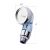 1-Spray Patterns With 1.5 Gpm 4 In. Wall Mount Handheld Shower Head in Chrome