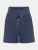 Belted Mini Denim Shorts
