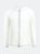 Kid's Unisex Long Sleeve Zipper Front Sustainable Rash Guard - White