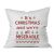 It's Christmas and We're All Miserable Christmas Throw Pillow Cover  - White