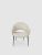 Puff Paste Harmony Upholstery Dining Chair, Set of 2 - Ivory