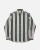 Traveller Stripe Printed Casual Button Down Long Sleeve Shirt