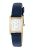 Karolina Women's Diamond Watch with Blue Leather Band, 1082BKAL