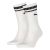 Puma Unisex Adult Heritage Striped Crew Socks (Pack of 2) (White/Black) - White/Black