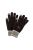 Puma Unisex Adult Knitted Winter Gloves (Black/Gray) - Black/Gray
