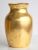 Doré 7" Gilded Glass Flower Vase - Gold