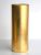 Doré Set/6 9" Gilded Glass Cylinder Vases - Gold