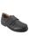 Mens Extra Wide Fitting Touch Fastening Casual Shoes (Black) - Black