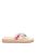 Womens/Ladies Spotlight Margate Flip Flops (White/Yellow/Pink)