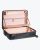 The Castle Classic Suitcase/Luggage - Black - Pink Interior
