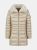 Girls' Mia Coat with Faux Fur Collar - Shell Beige