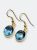 Anvi Glass Earrings - Gold