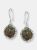 Sterling Silver Labradorite Earrings - Sterling Silver/Labradorite