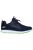 Mens Go Golf Mojo Elite Leather Spikeless Golf Shoes (Navy/Lime Green)