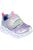 Skechers Childrens/Kids Heart Lights Trainers (Silver/Pink/Purple) - Silver/Pink/Purple
