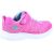 Skechers Girls Glimmer Kicks Shimmer Brights Sneakers (Hot Pink)