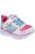 Skechers Girls Heart Lights Sneakers (White/Multicolored) - White/Multicolored