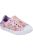 Skechers Girls Hello Daisy Shoes (Pink/White Print) - Pink/White Print