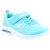 Skechers Girls Microspec Max Sneakers (Aqua Blue) - Aqua Blue