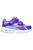Skechers Girls S Lights Magna-Lights Goal Achiever Sneaker (Purple/Hot Pink)