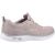 Womens/Ladies Empire DLux Sneakers - Taupe/Rose Gold/White