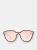 Knockout - Wood Sunglasses - Rose Mirror